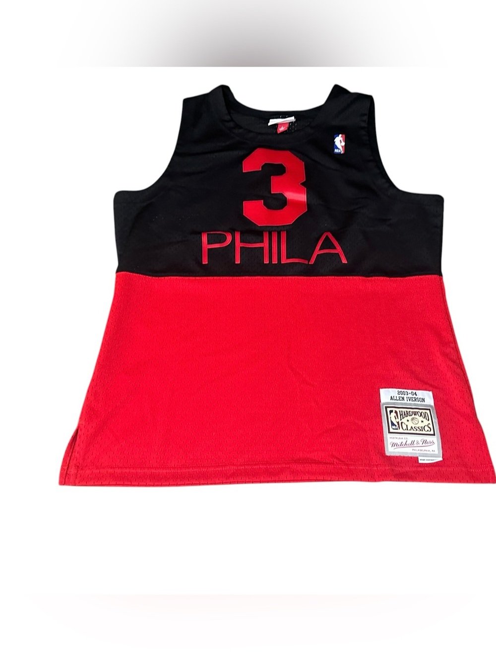 Mitchell & Ness Men Philadelphia 76ers Allen Iverson Swingman Jersey Sz‎ Large